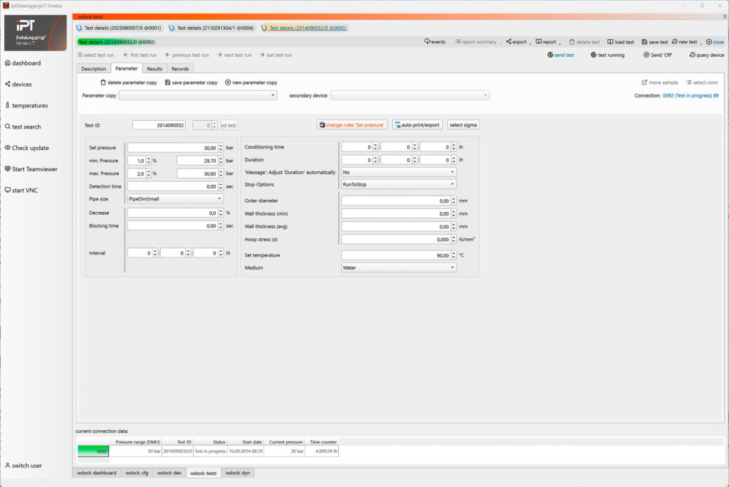 IPT DataLogging® V7